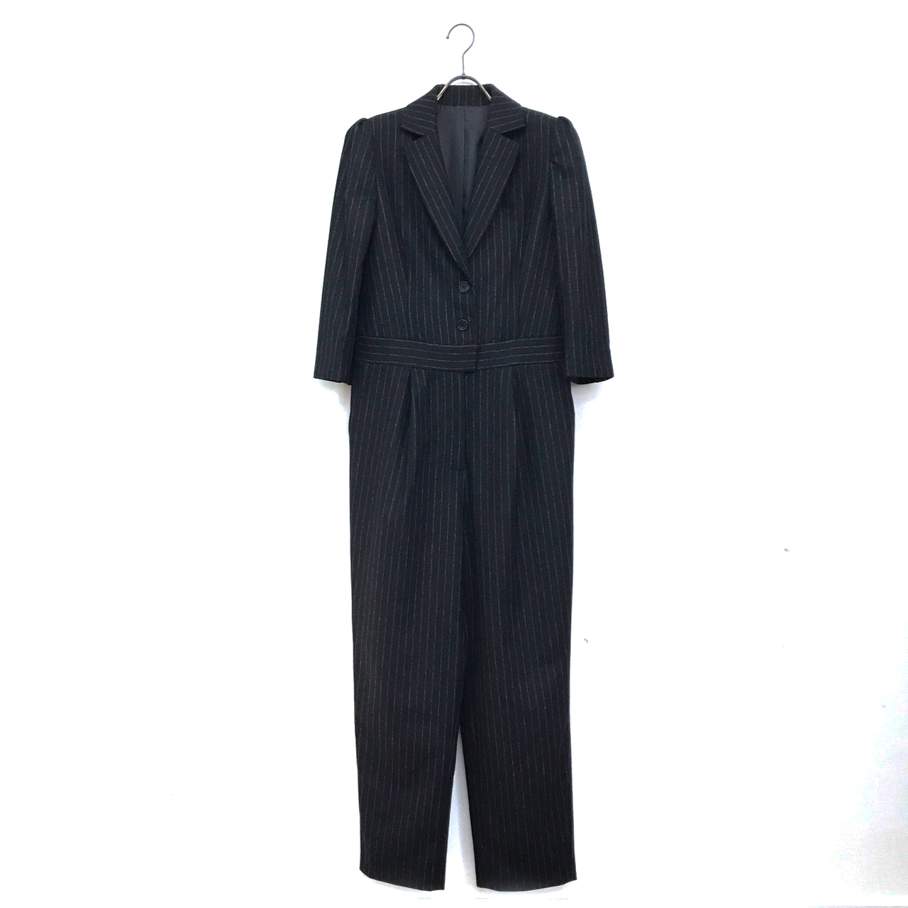 美品 ロイスクレヨン Lois CRAYON ヘリンボーンケープ M/ブラウン 
