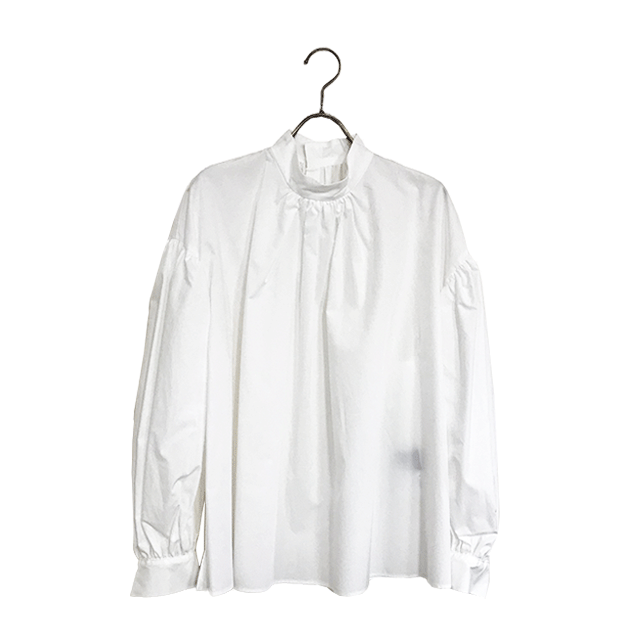 ポリュームブラウス-オフシロ-  