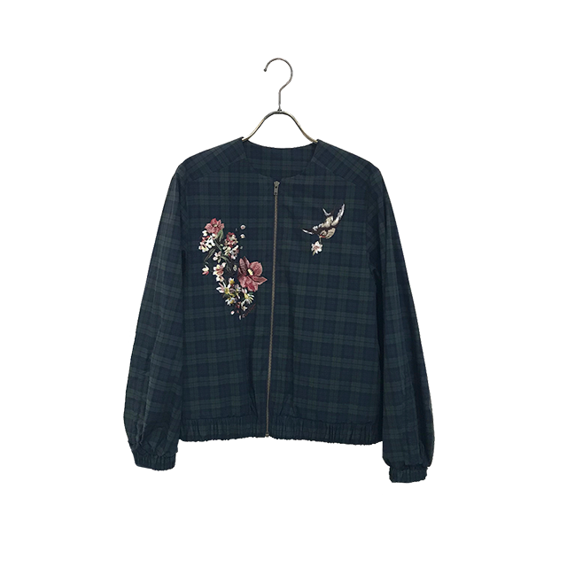 【送900円】　1709　Lois CRAYON　ロイスクレヨン　タックワンピース　プリーツ切替　ノースリーブ　ネイビー　M　背面ボタン